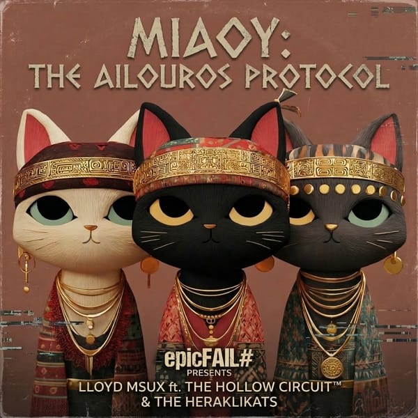 WELSH AI ETHICS RESEARCH COLLECTIVE RELEASES GREEK CAT RAP SINGLE — AND MEANS EVERY WORD OF IT