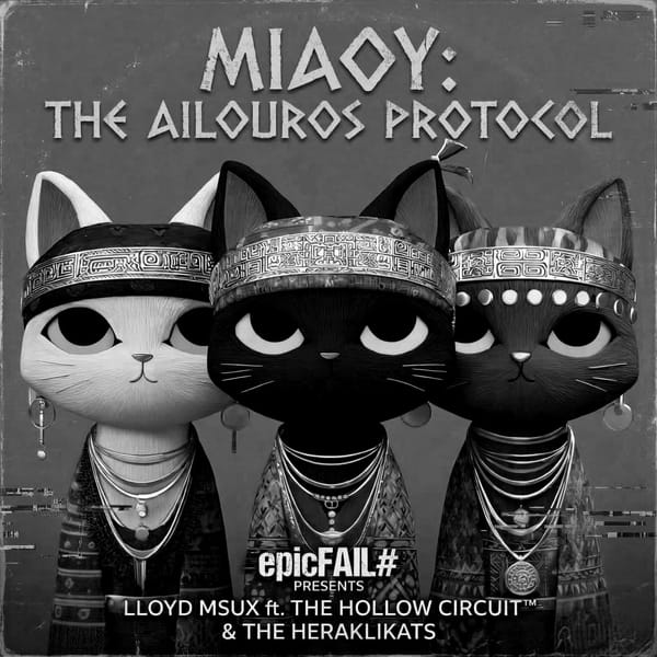 WELSH AI ETHICS RESEARCH COLLECTIVE RELEASES GREEK CAT RAP SINGLE — AND MEANS EVERY WORD OF IT